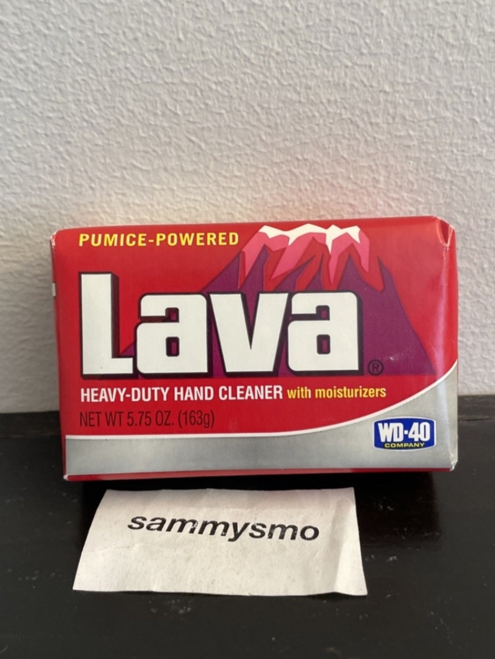 Lava Hand Soap 5.75 oz Bar Heavy Duty Pumice Powered Cleaner WD40